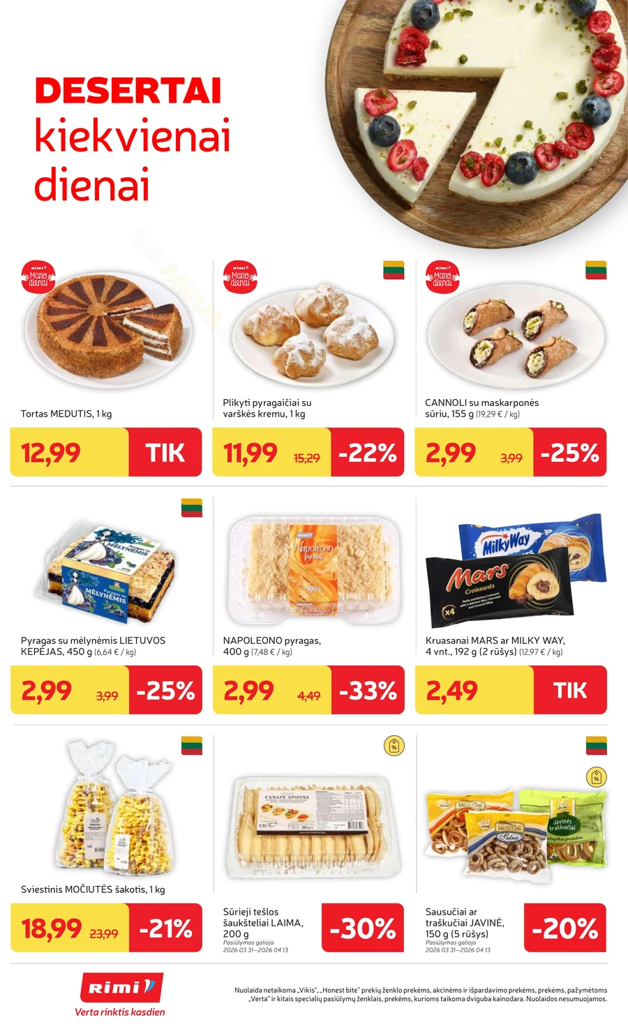 RIMI savaitinis akcijų leidinys Nr. 14 puslapis 14