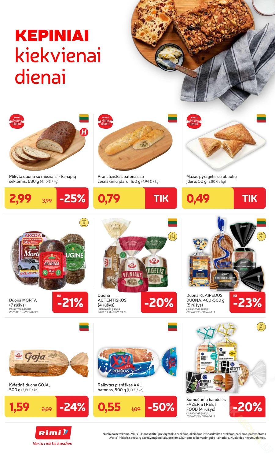 RIMI savaitinis akcijų leidinys Nr. 14 puslapis 16