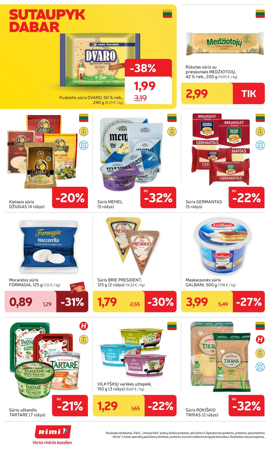 RIMI savaitinis akcijų leidinys Nr. 14 puslapis 24