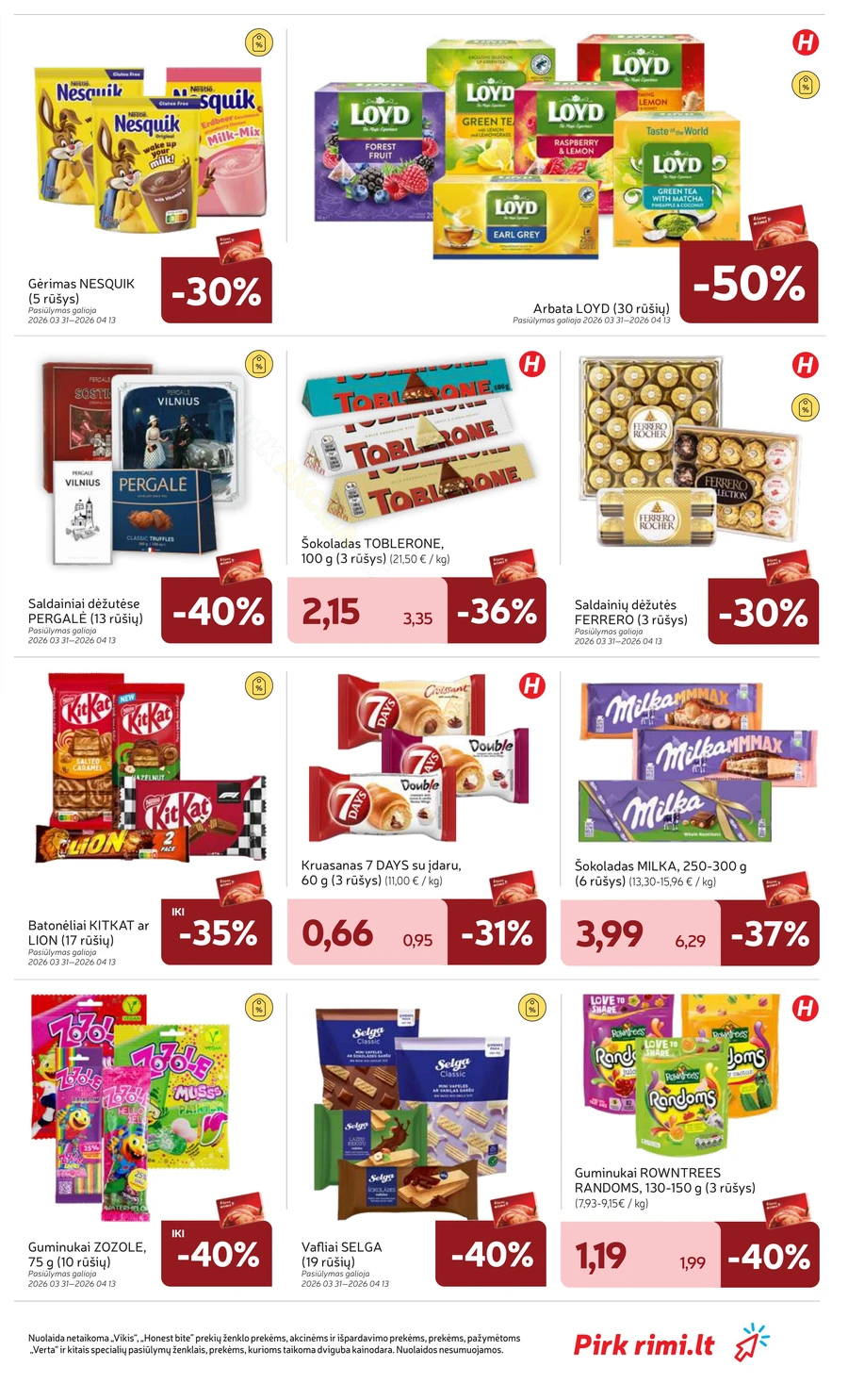 RIMI savaitinis akcijų leidinys Nr. 14 puslapis 27