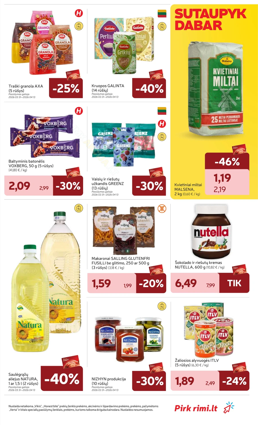 RIMI savaitinis akcijų leidinys Nr. 14 puslapis 29