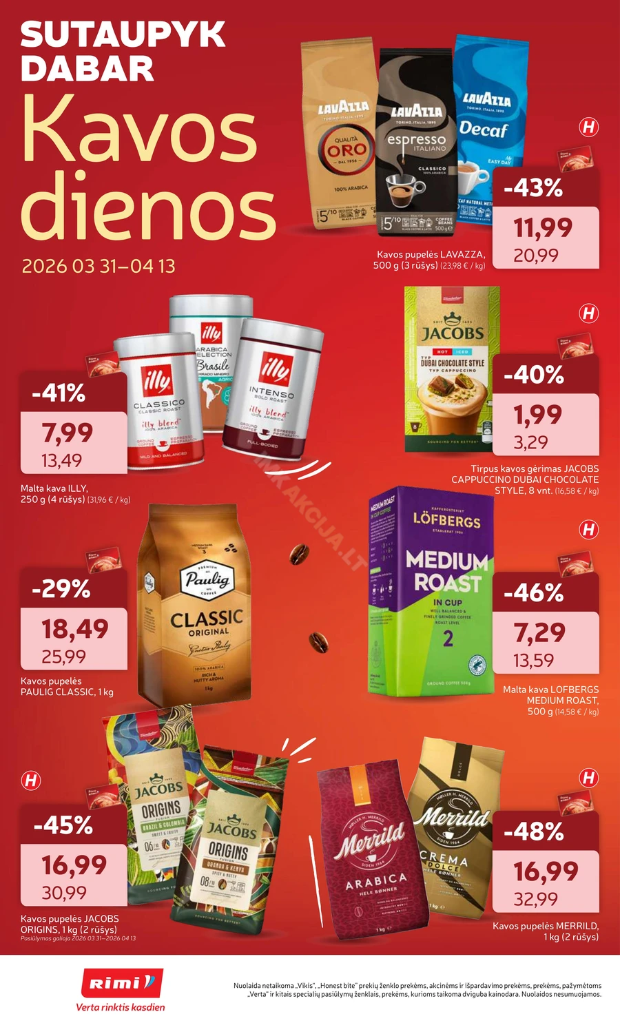 RIMI savaitinis akcijų leidinys Nr. 14 puslapis 30