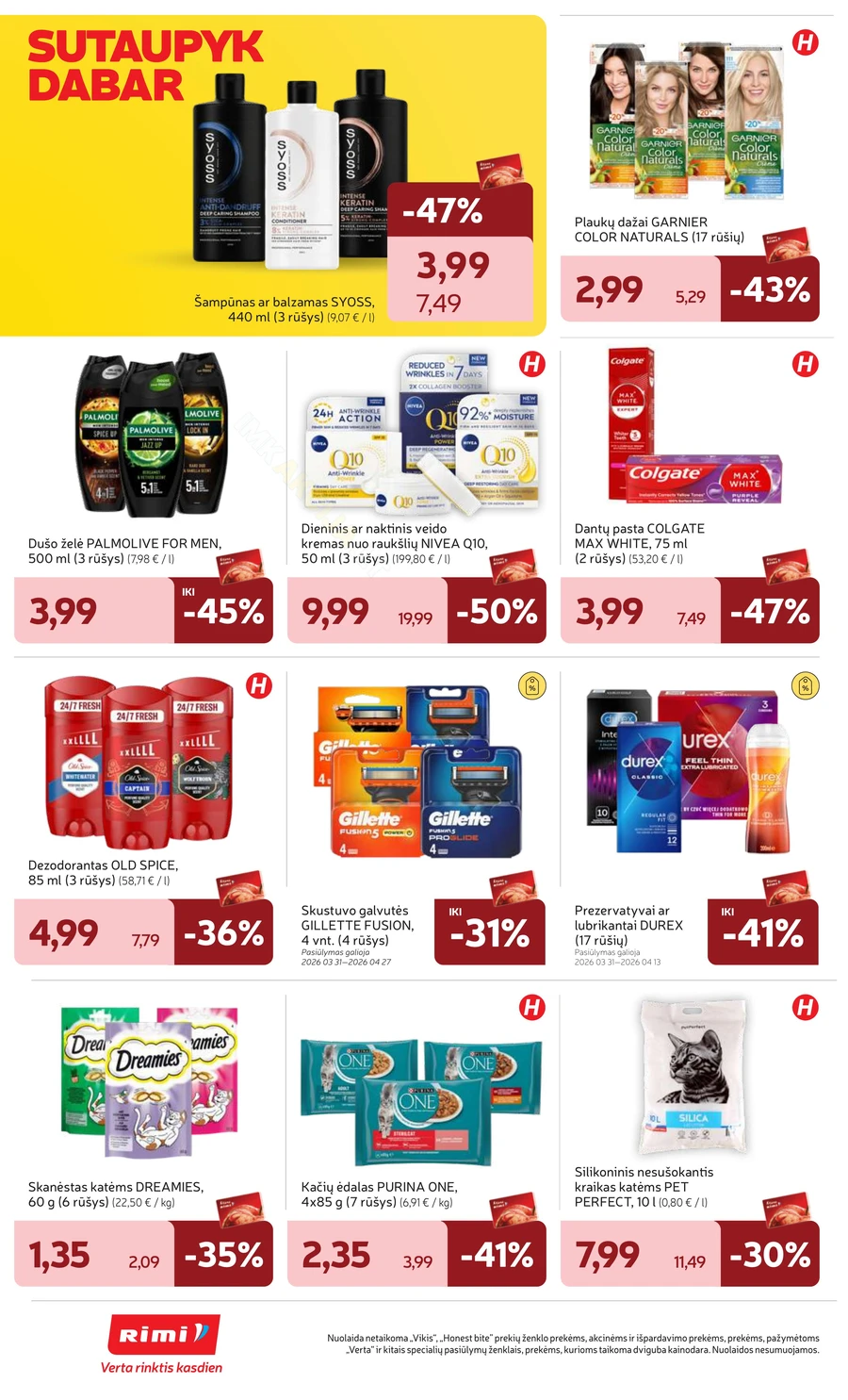 RIMI savaitinis akcijų leidinys Nr. 14 puslapis 34