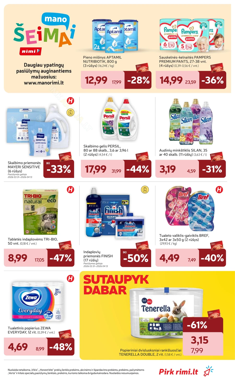 RIMI savaitinis akcijų leidinys Nr. 14 puslapis 35