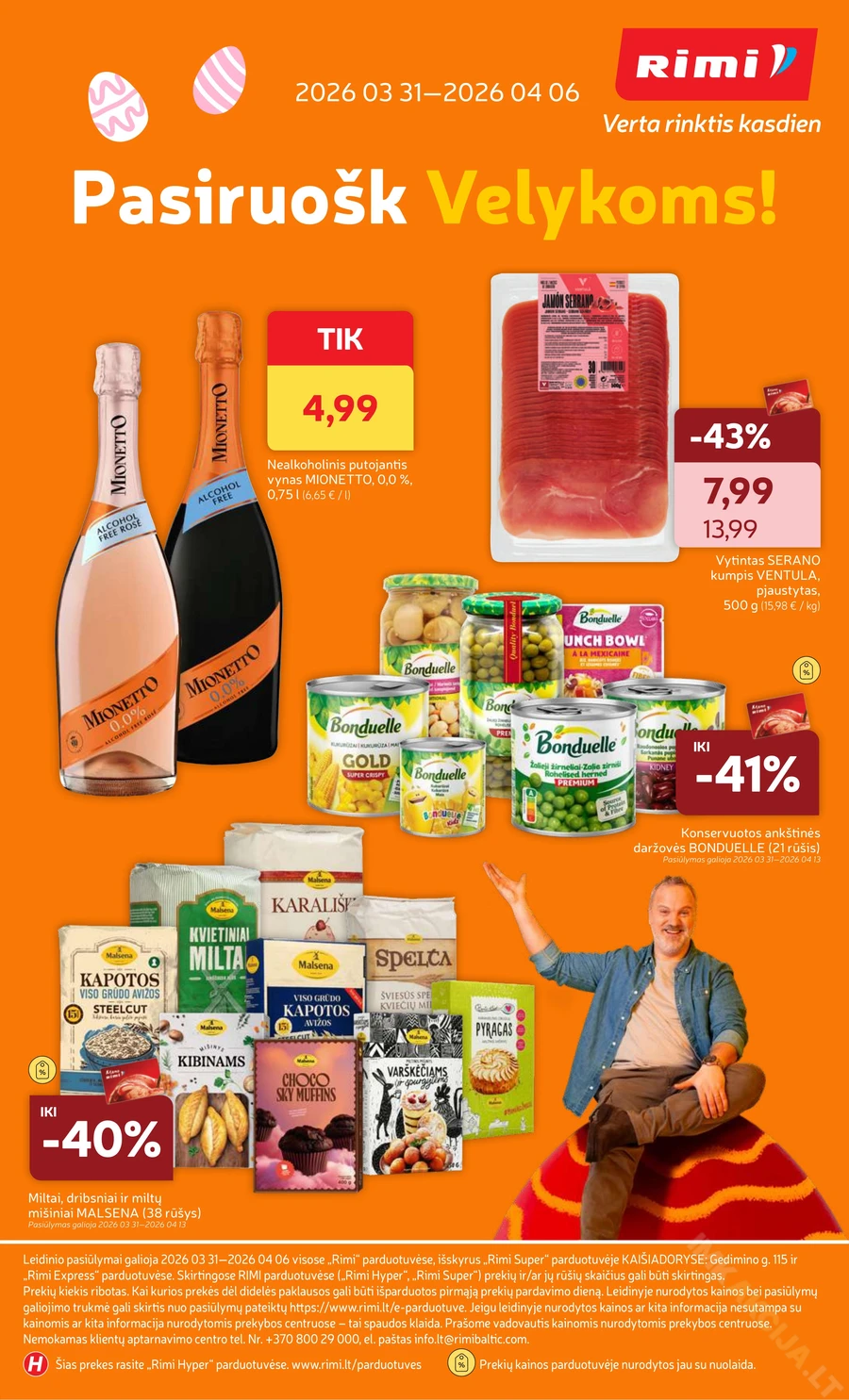 RIMI savaitinis akcijų leidinys Nr. 14 puslapis 39