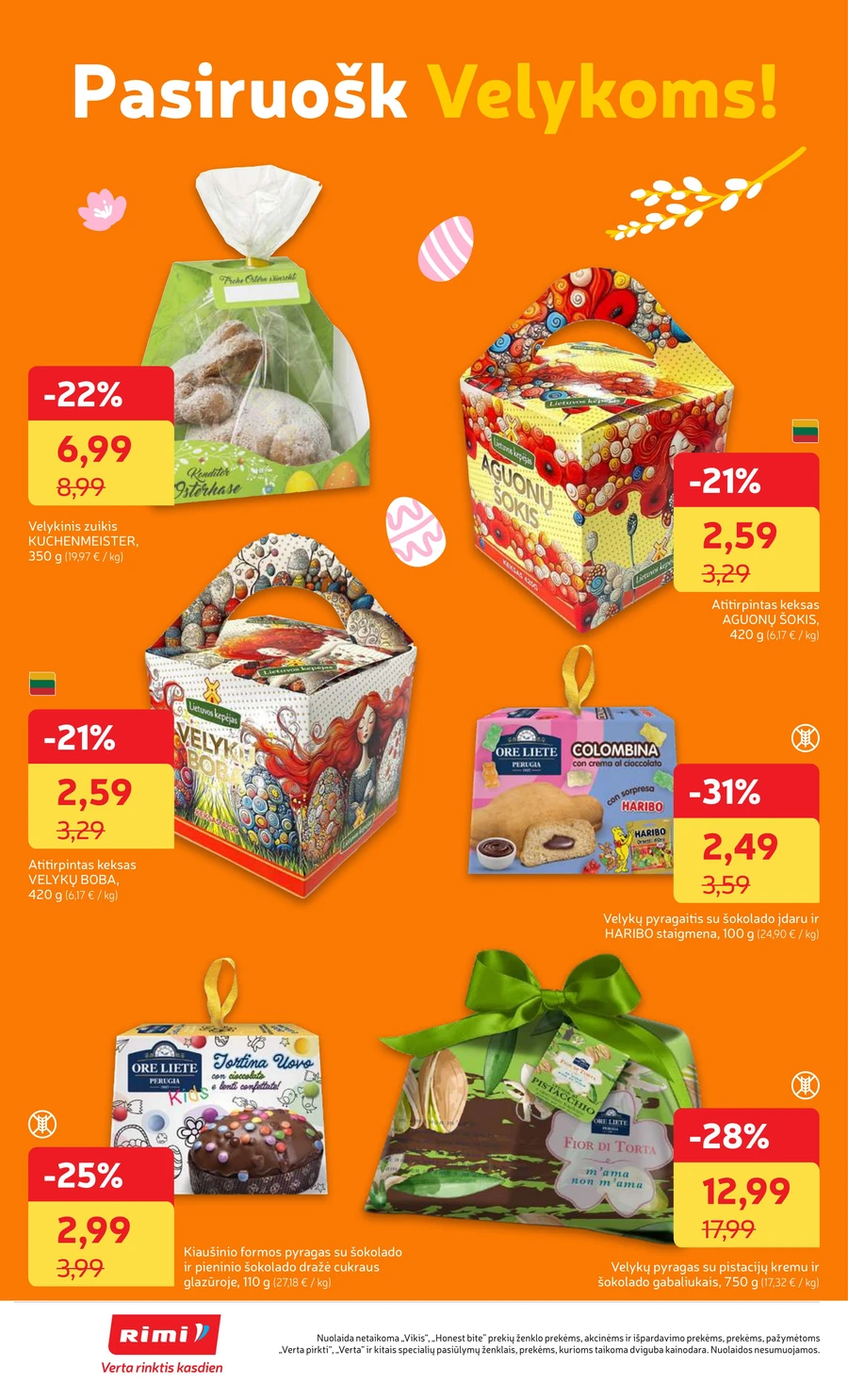 RIMI savaitinis akcijų leidinys Nr. 14 puslapis 8