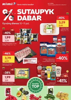 RIMI savaitinis akcijų leidinys Nr. 17