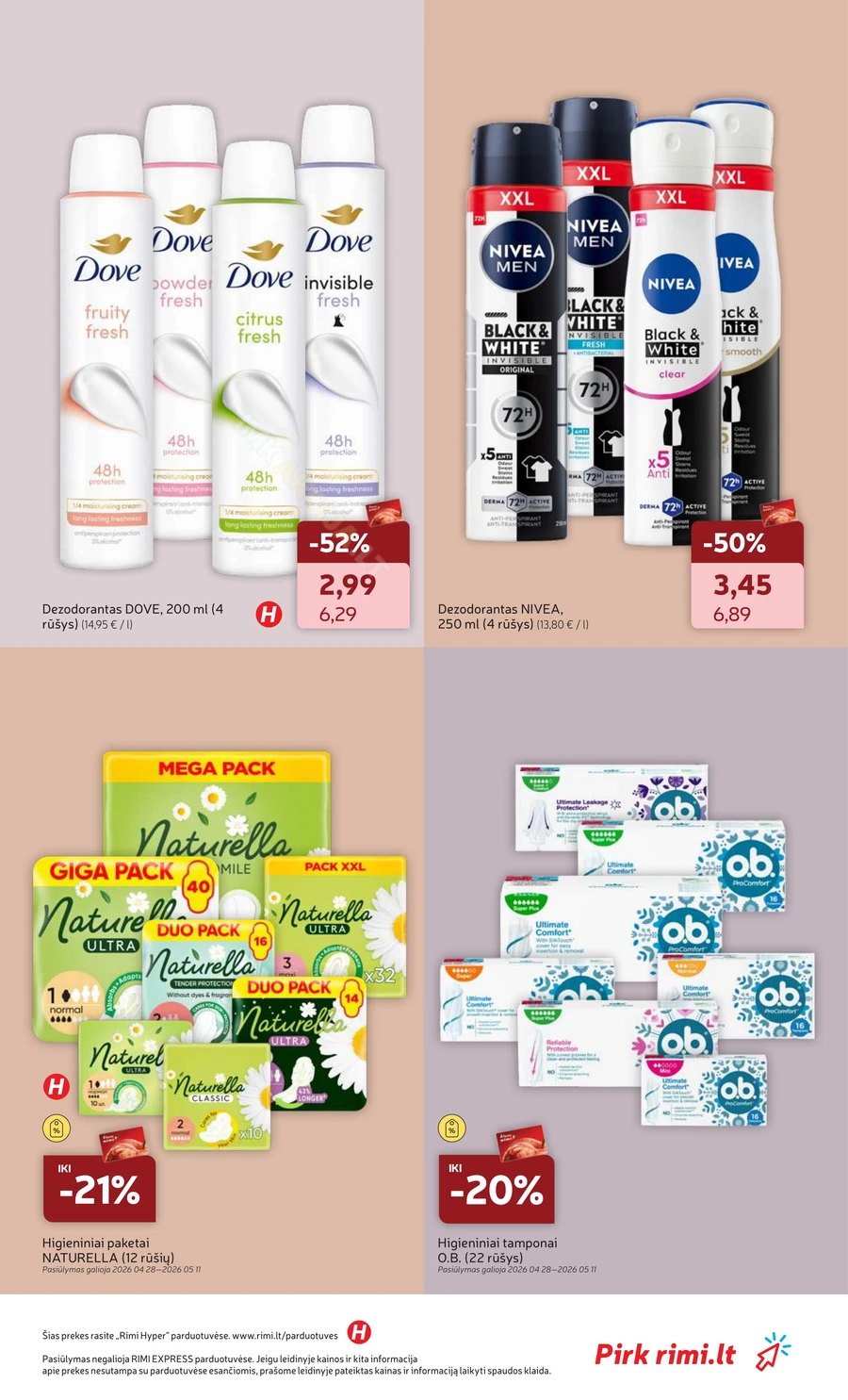 RIMI akcijų leidinys „Viskas grožiui“ puslapis 13