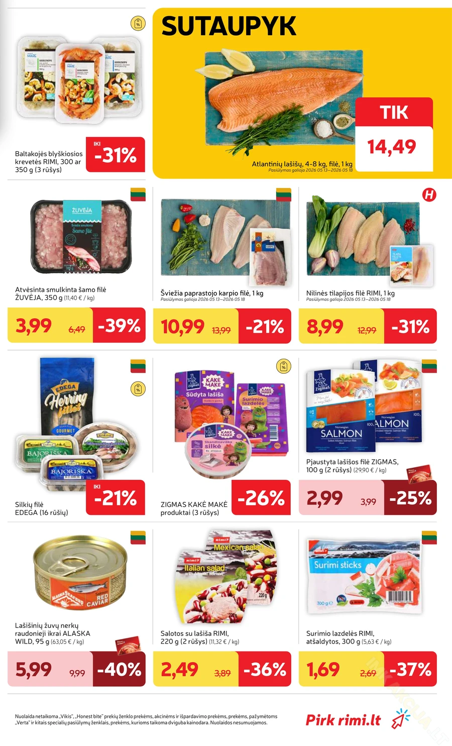 RIMI savaitinis akcijų leidinys Nr. 20 puslapis 15