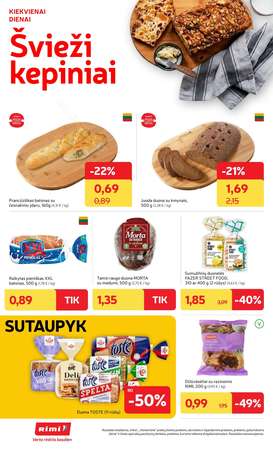 RIMI savaitinis akcijų leidinys Nr. 20 puslapis 18