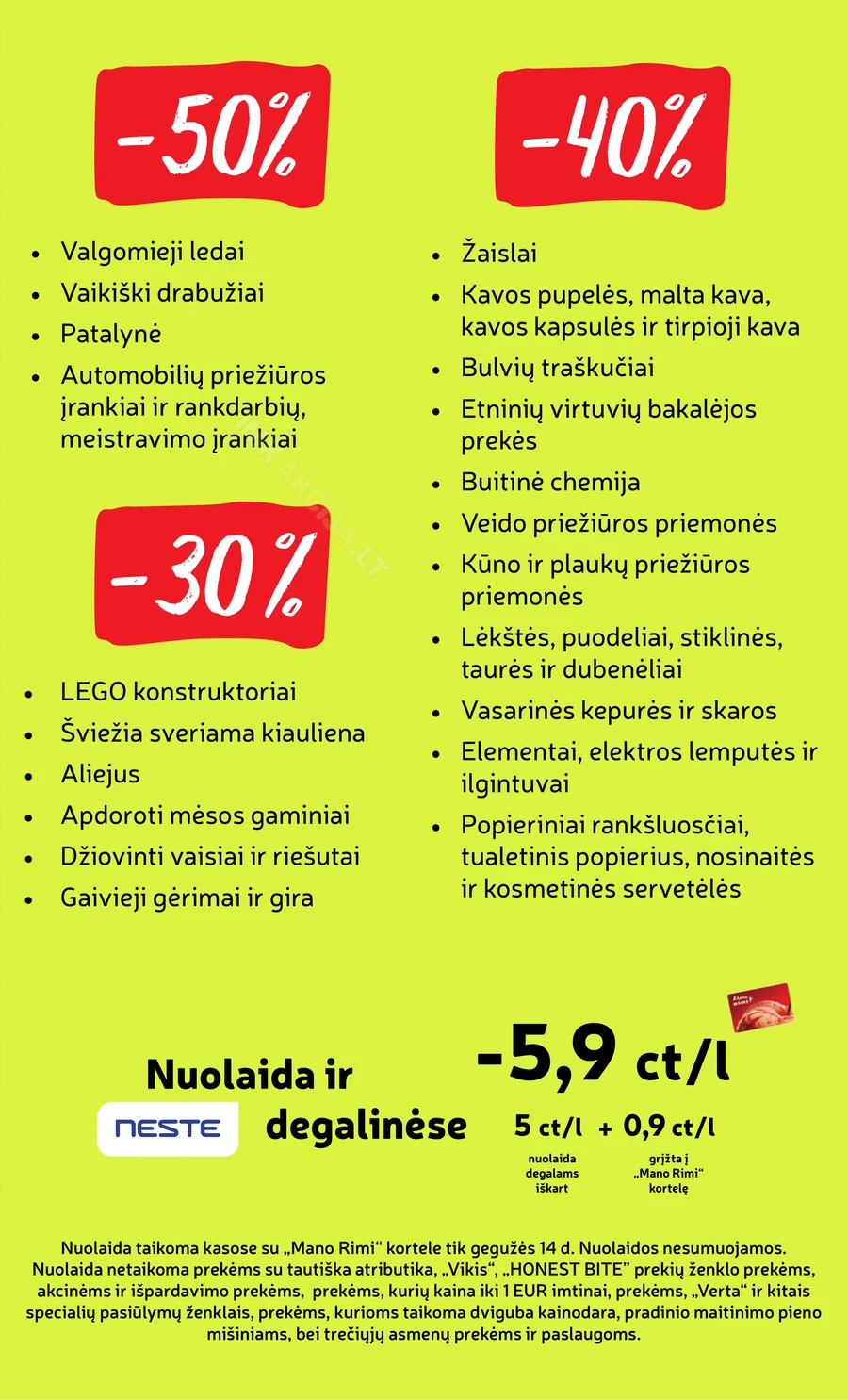 RIMI savaitinis akcijų leidinys Nr. 20 puslapis 3