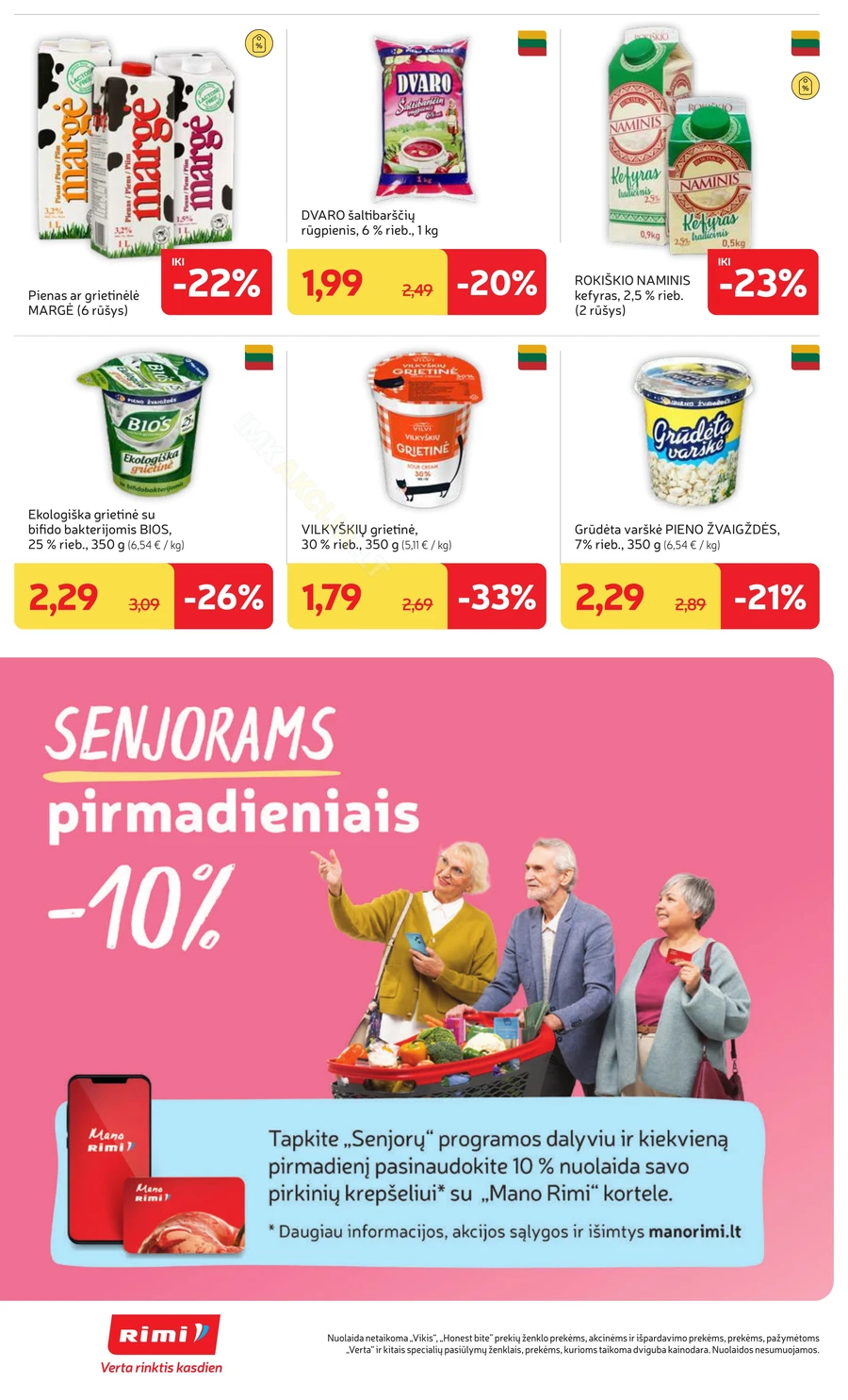 RIMI savaitinis akcijų leidinys Nr. 20 puslapis 22