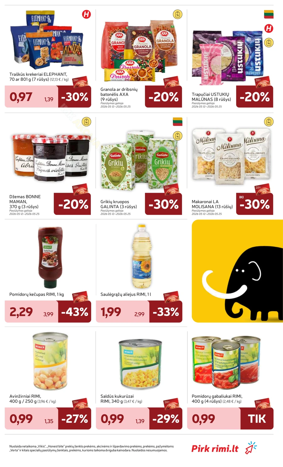 RIMI savaitinis akcijų leidinys Nr. 20 puslapis 25