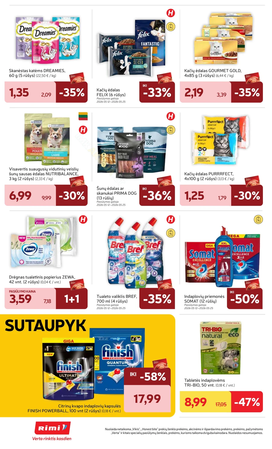RIMI savaitinis akcijų leidinys Nr. 20 puslapis 32