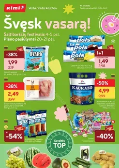RIMI savaitinis akcijų leidinys Nr. 22