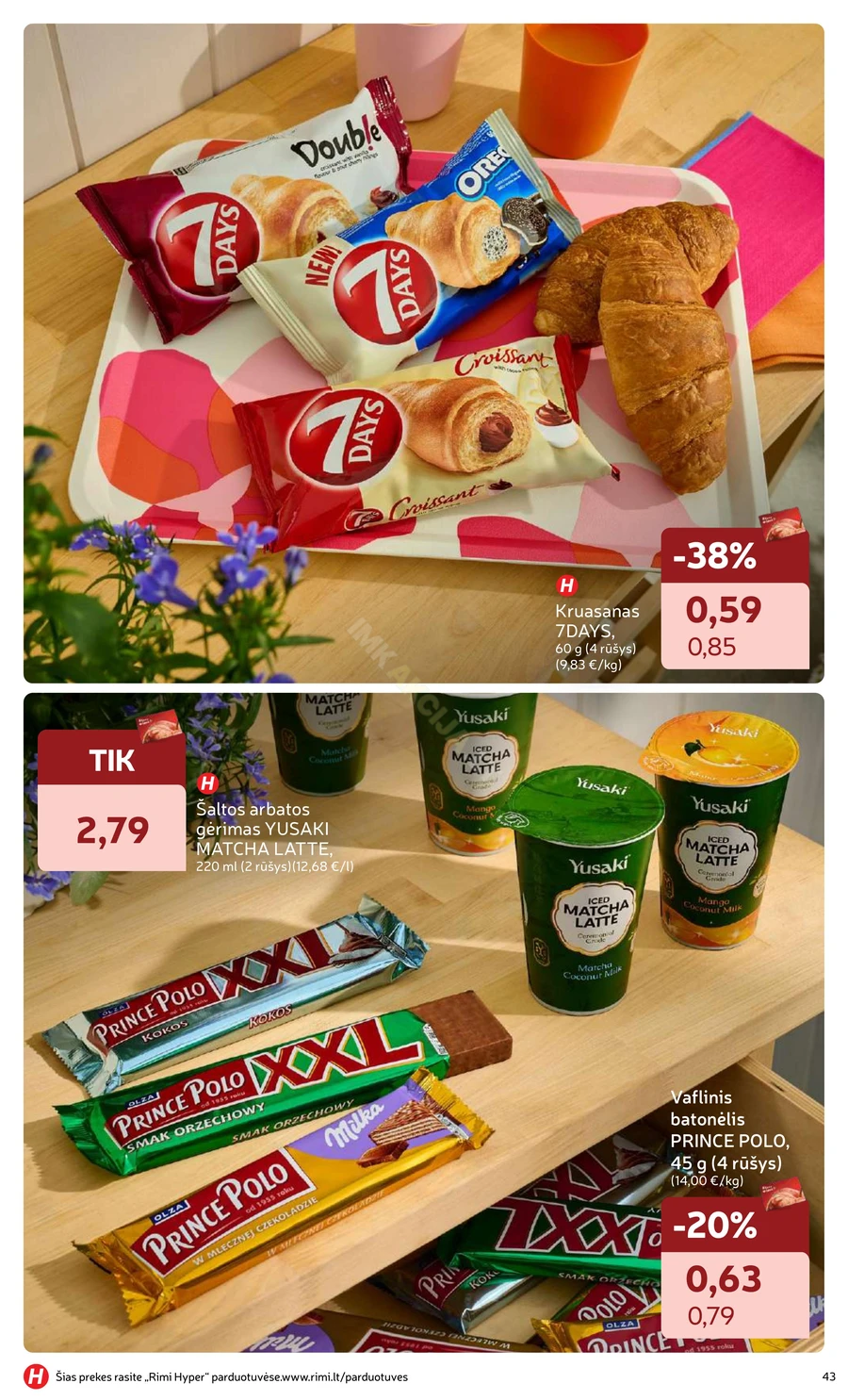 RIMI akcijų leidinys „Su meile vasarai“ puslapis 43