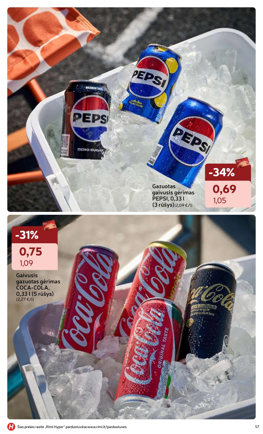 RIMI akcijų leidinys „Su meile vasarai“ puslapis 57