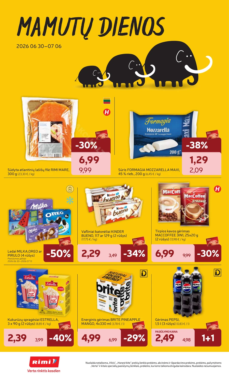 RIMI savaitinis akcijų leidinys Nr. 27 puslapis 2