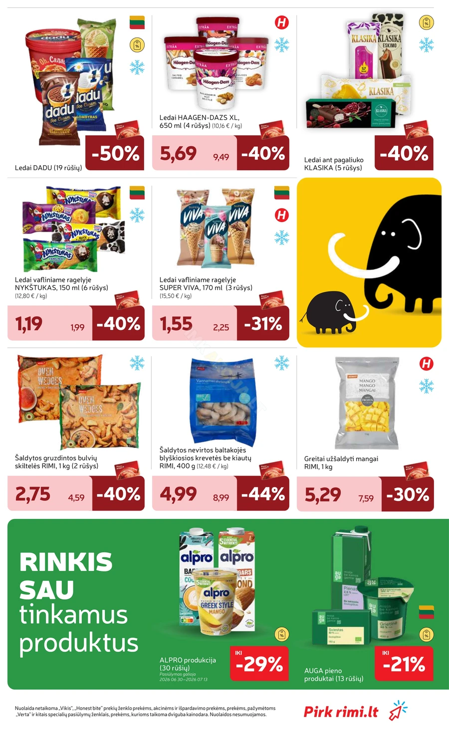 RIMI savaitinis akcijų leidinys Nr. 27 puslapis 13