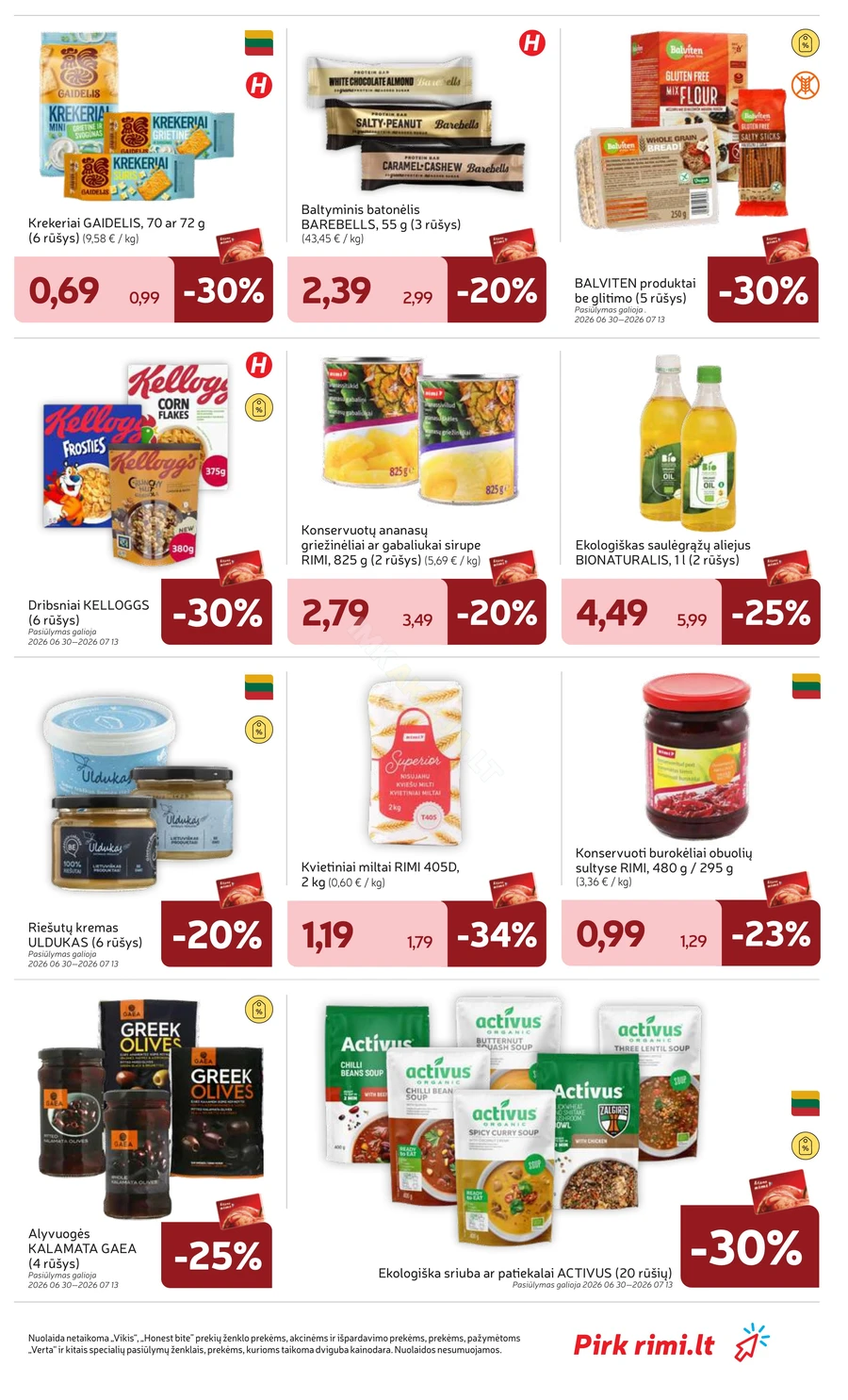 RIMI savaitinis akcijų leidinys Nr. 27 puslapis 19