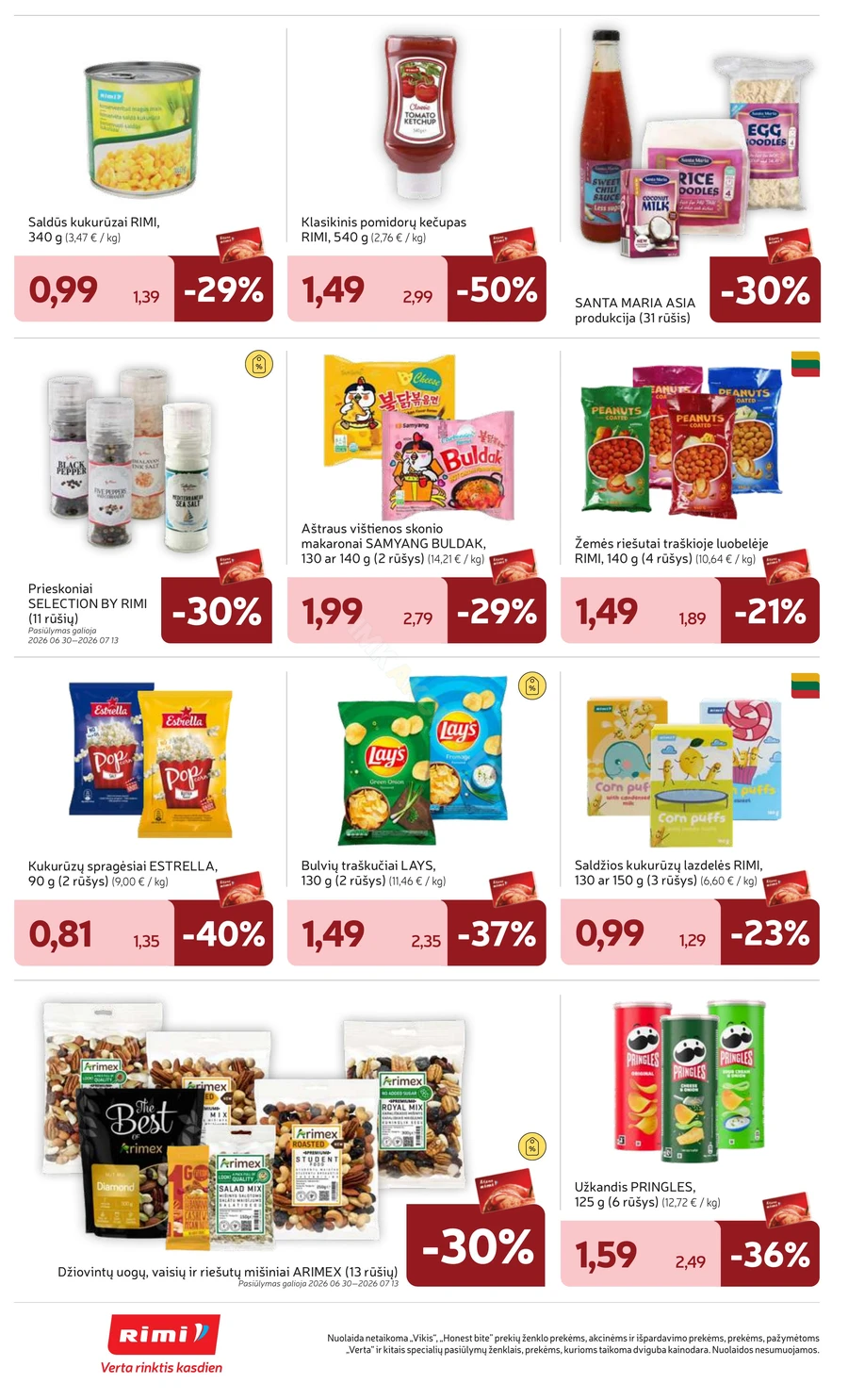 RIMI savaitinis akcijų leidinys Nr. 27 puslapis 20