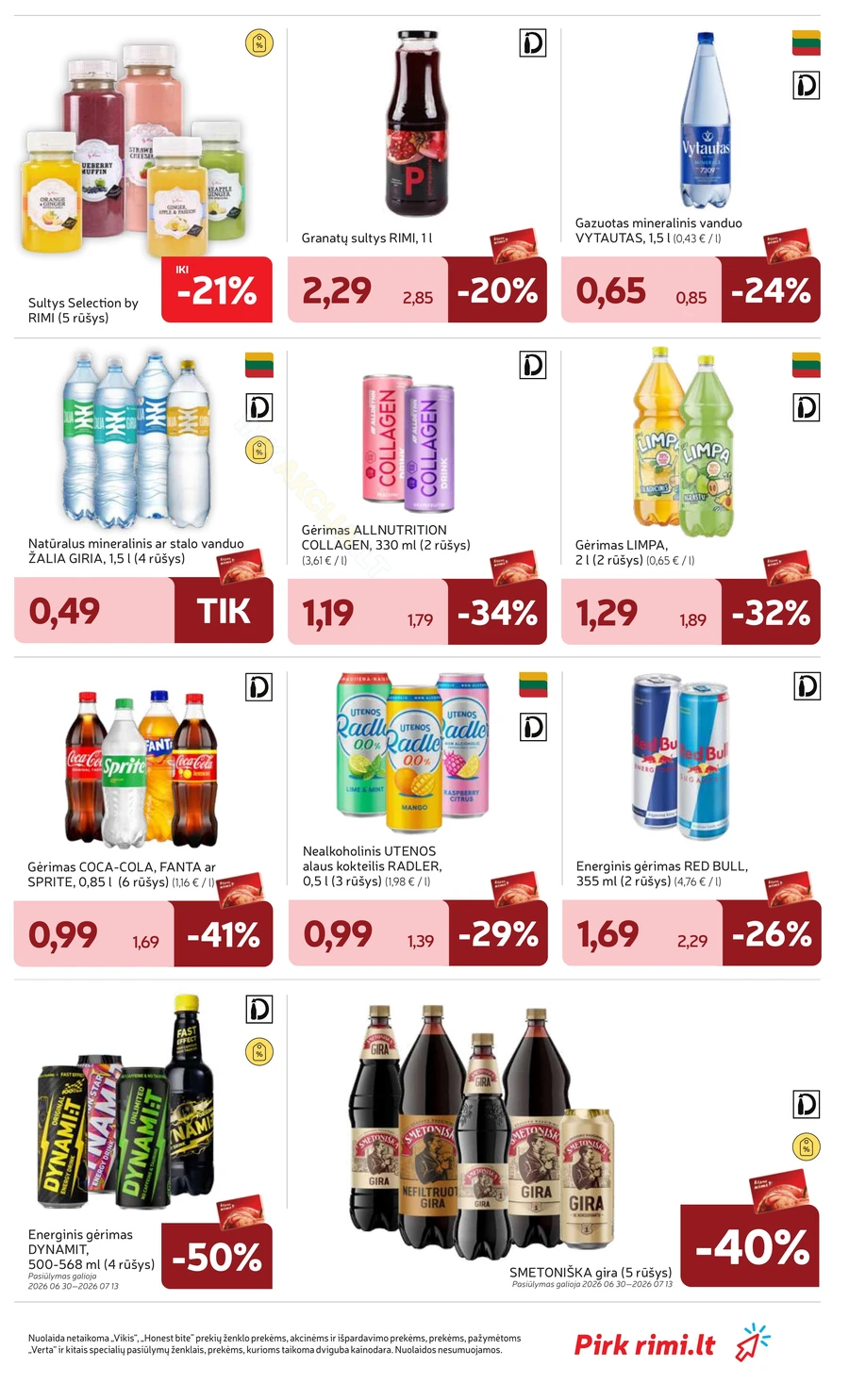 RIMI savaitinis akcijų leidinys Nr. 27 puslapis 21