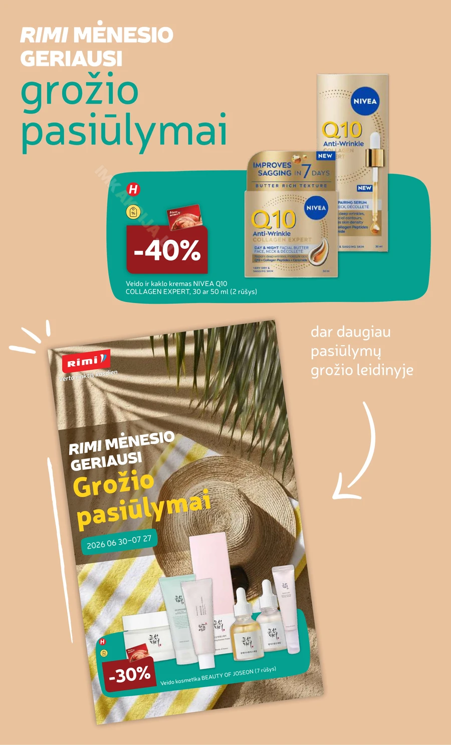 RIMI savaitinis akcijų leidinys Nr. 27 puslapis 22