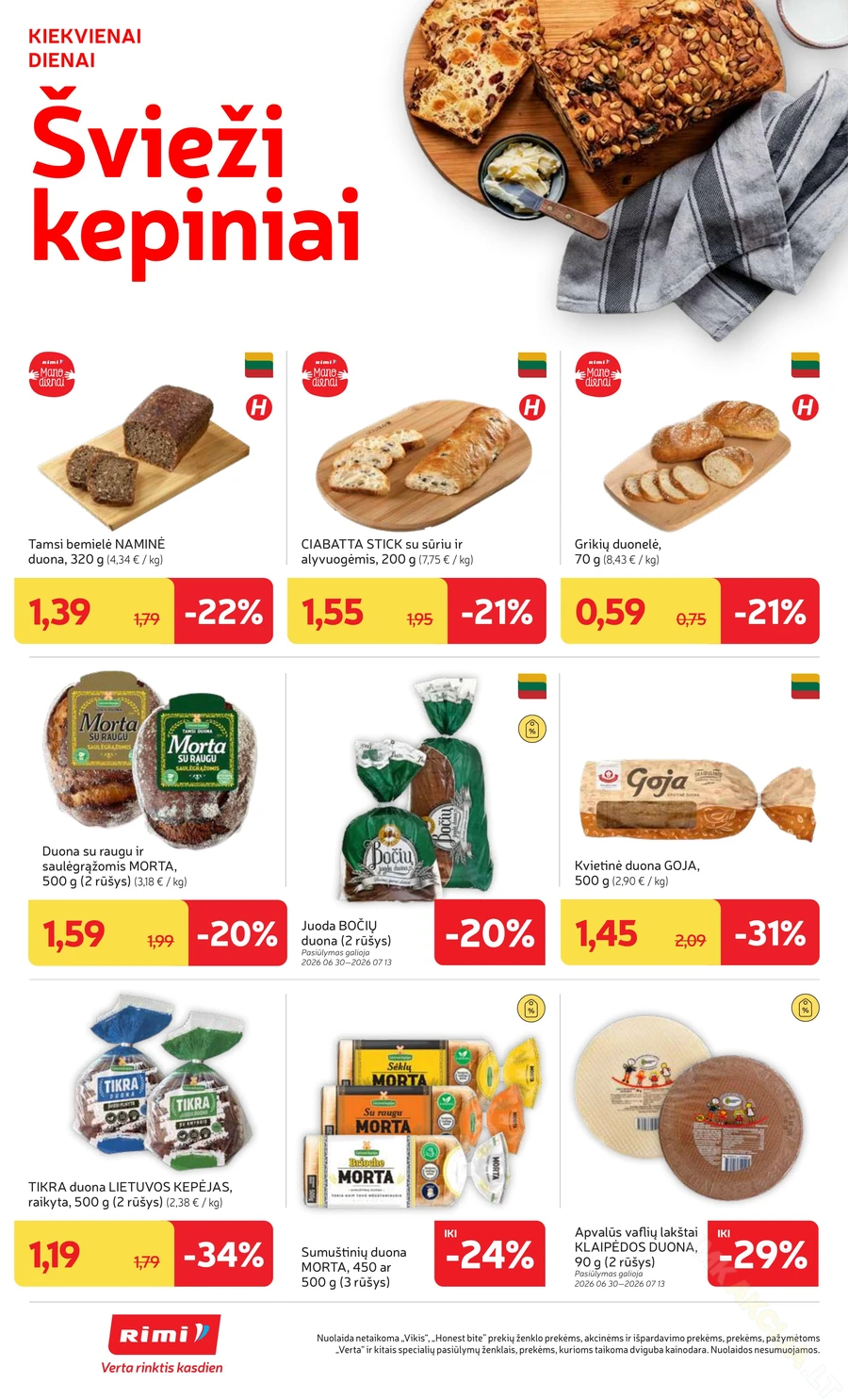 RIMI savaitinis akcijų leidinys Nr. 27 puslapis 8