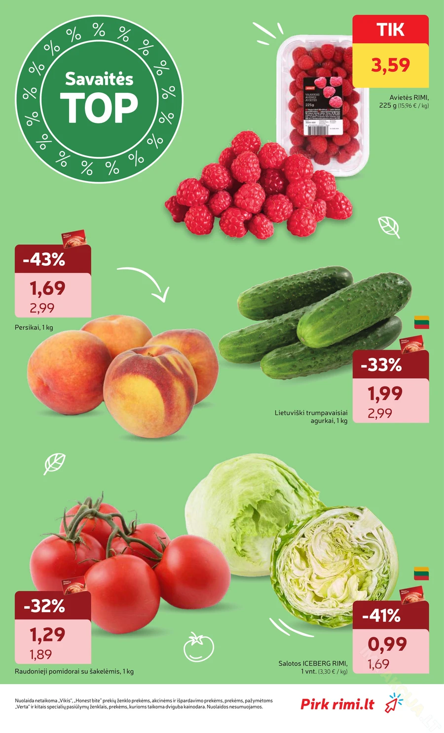 RIMI savaitinis akcijų leidinys Nr. 27 puslapis 9