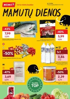 RIMI savaitinis akcijų leidinys Nr. 27