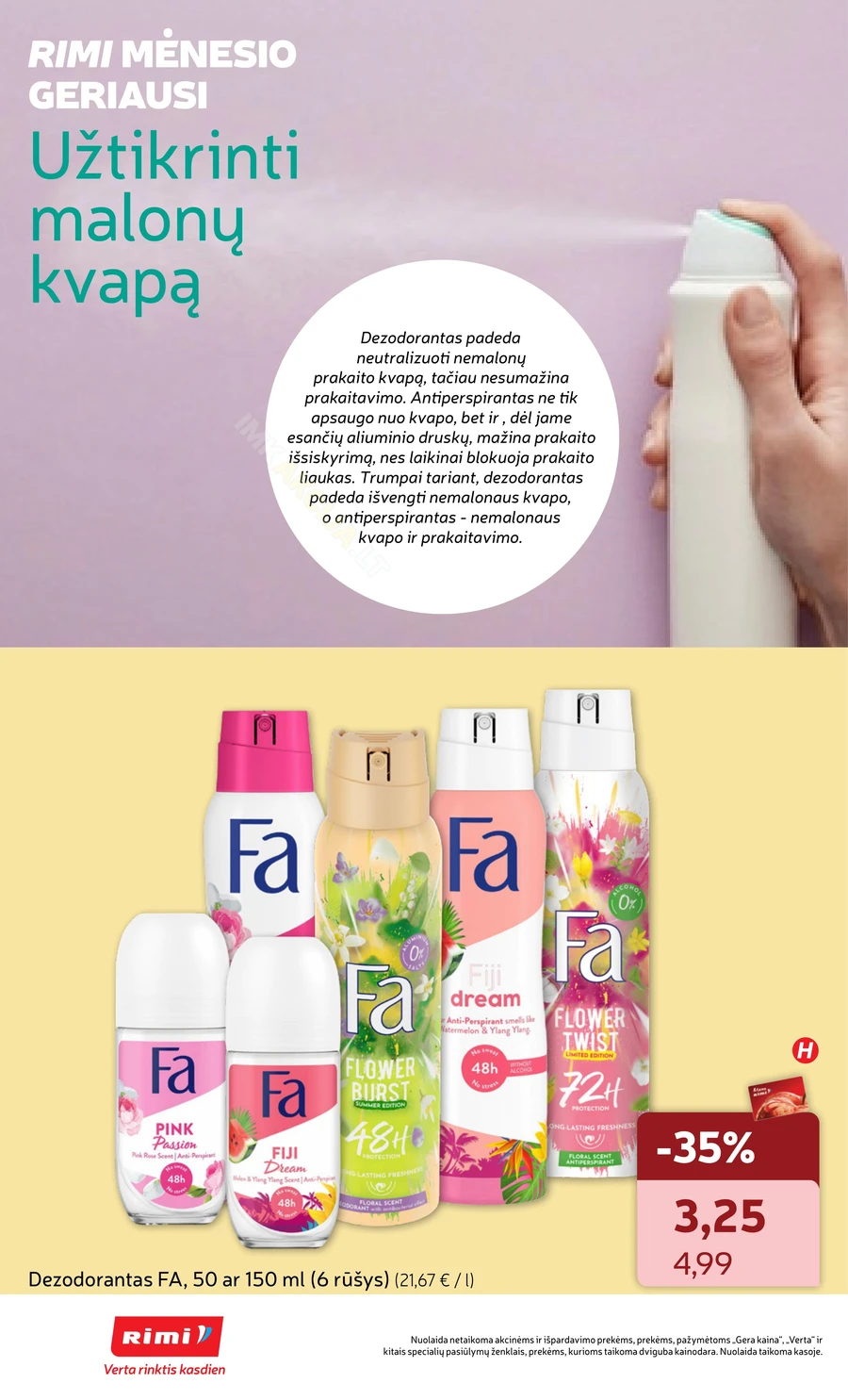 RIMI akcijų leidinys „Viskas grožiui“ puslapis 10