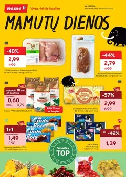 RIMI savaitinis akcijų leidinys Nr. 28