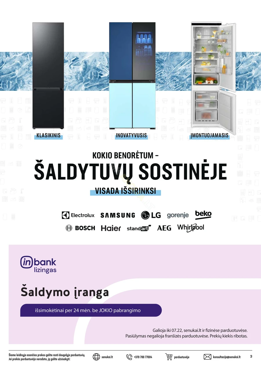SENUKAI akcijų leidinys Nr. 10 puslapis 3