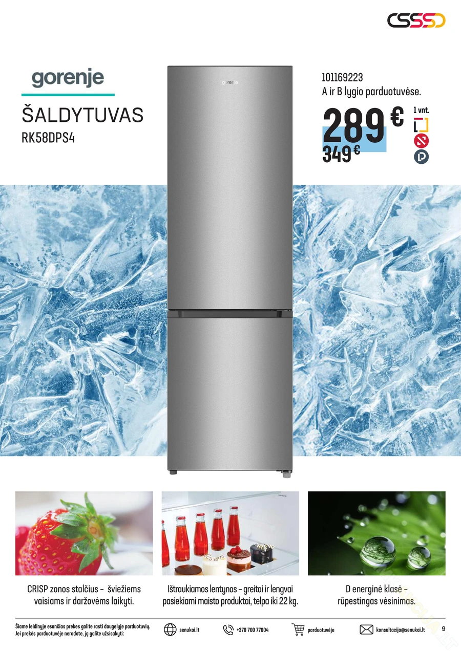 SENUKAI akcijų leidinys Nr. 10 puslapis 9