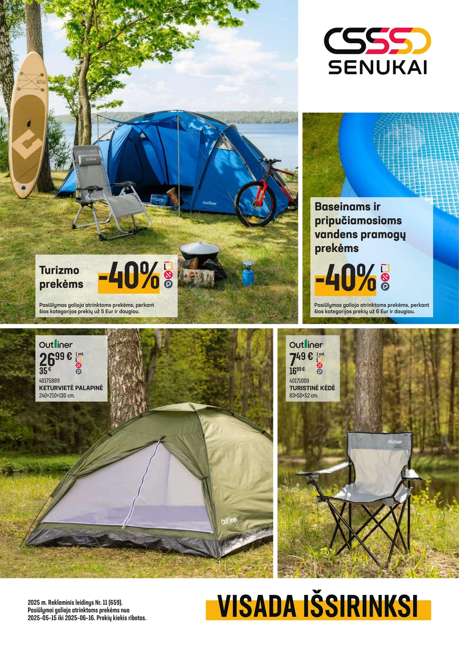 SENUKAI akcijų leidinys Nr. 11 puslapis 1