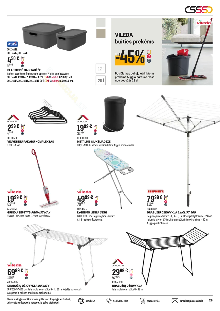 SENUKAI akcijų leidinys Nr. 11 puslapis 29