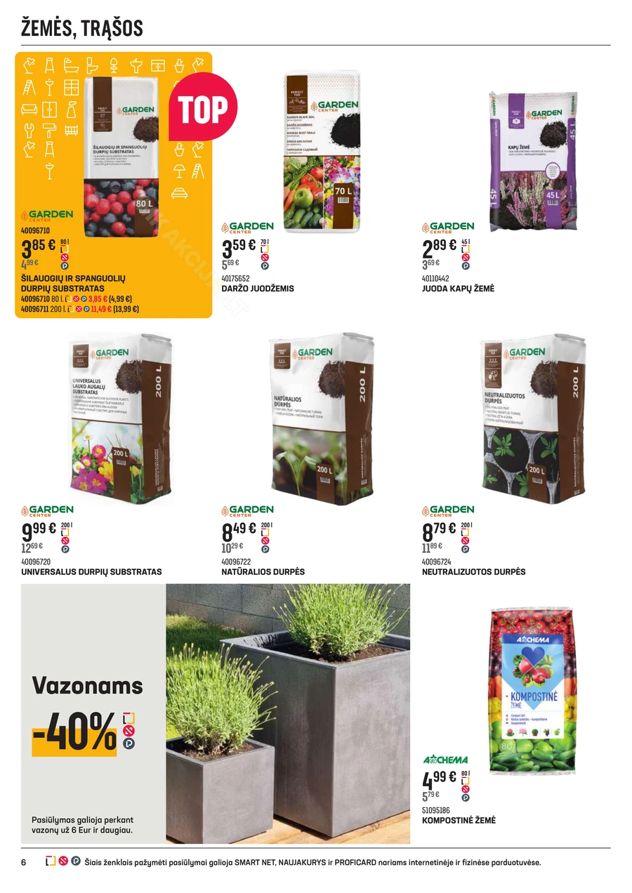 SENUKAI akcijų leidinys Nr. 11 puslapis 6