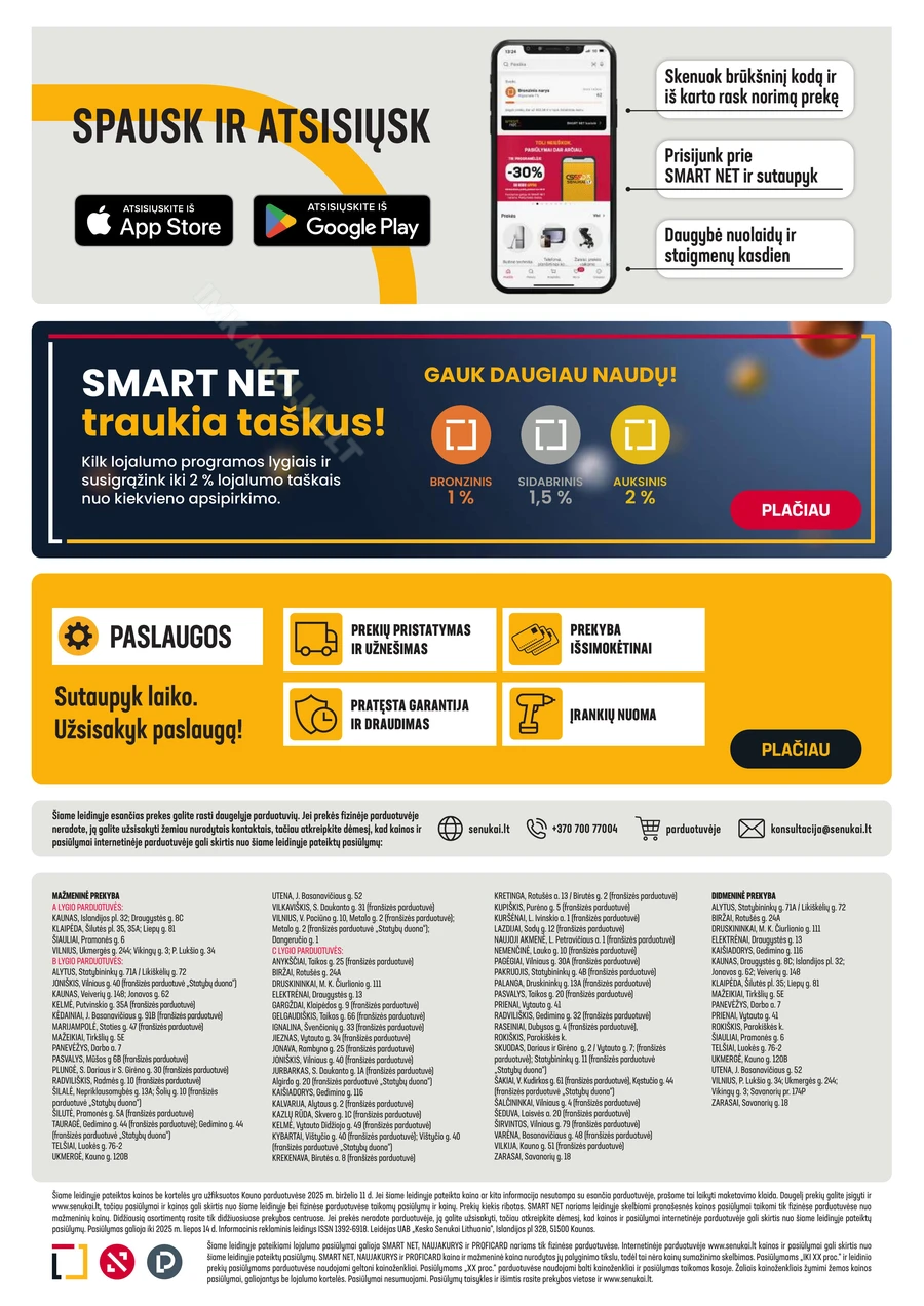 SENUKAI akcijų leidinys Nr. 12 puslapis 36