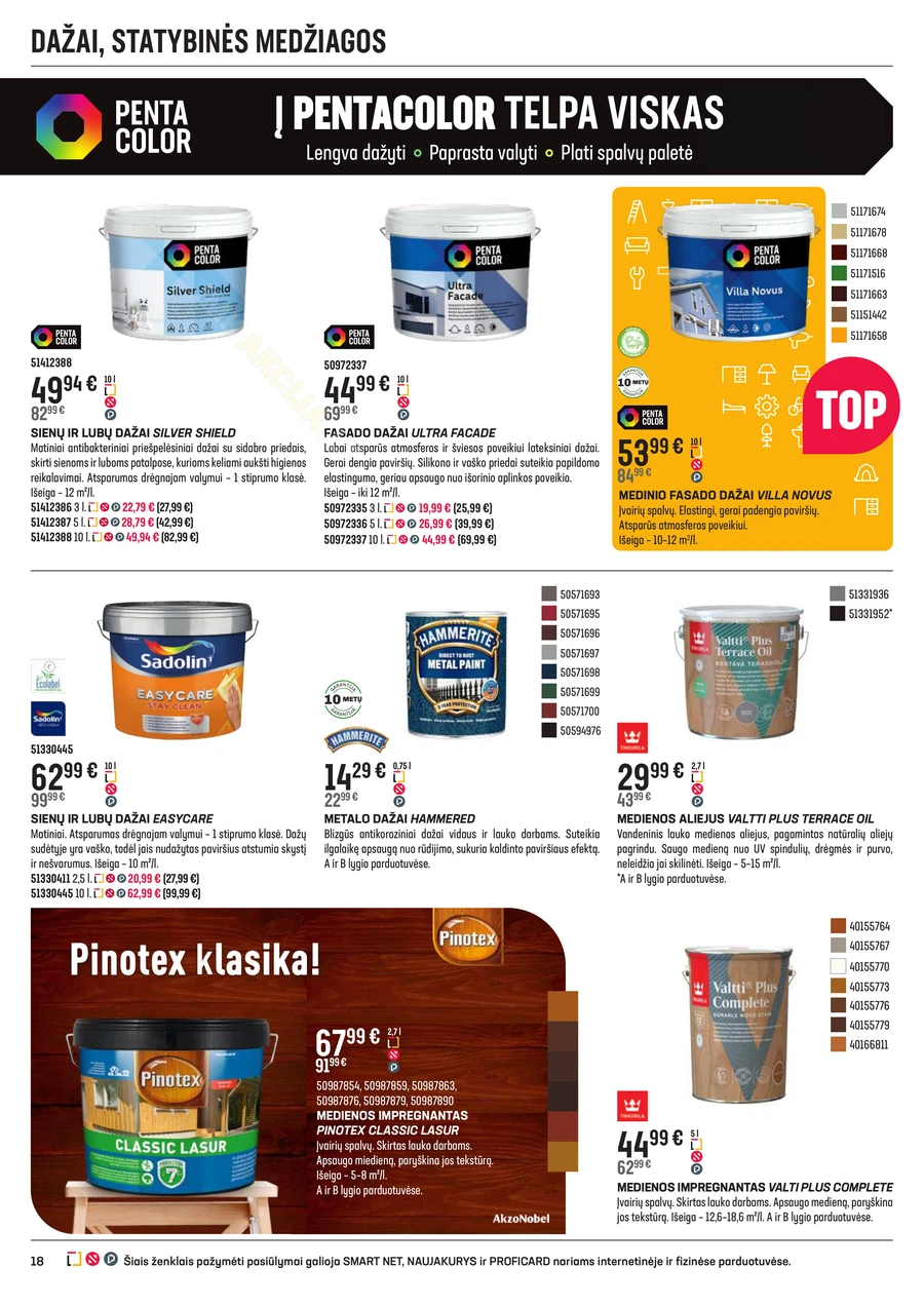 SENUKAI akcijų leidinys Nr. 13 puslapis 18