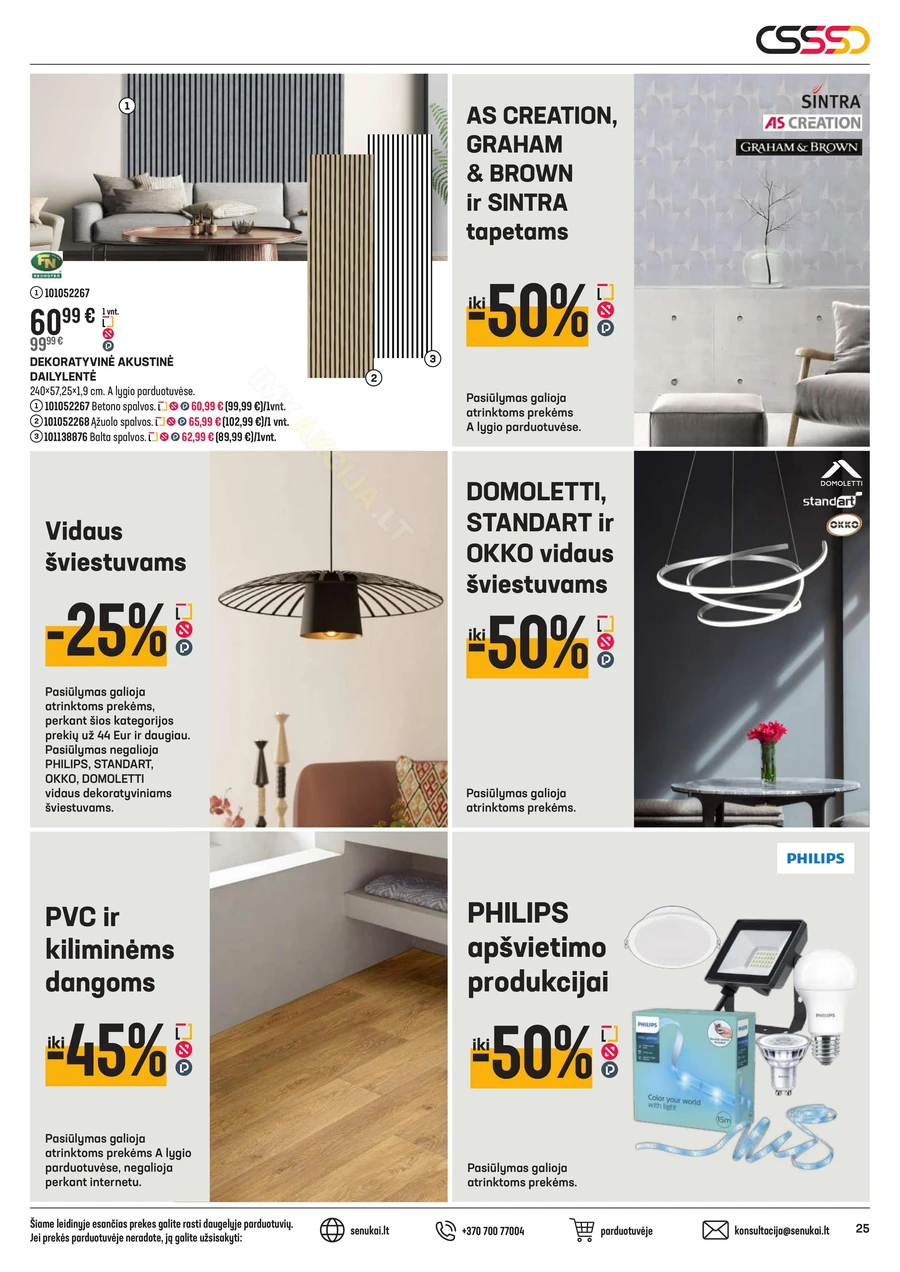 SENUKAI akcijų leidinys Nr. 13 puslapis 25