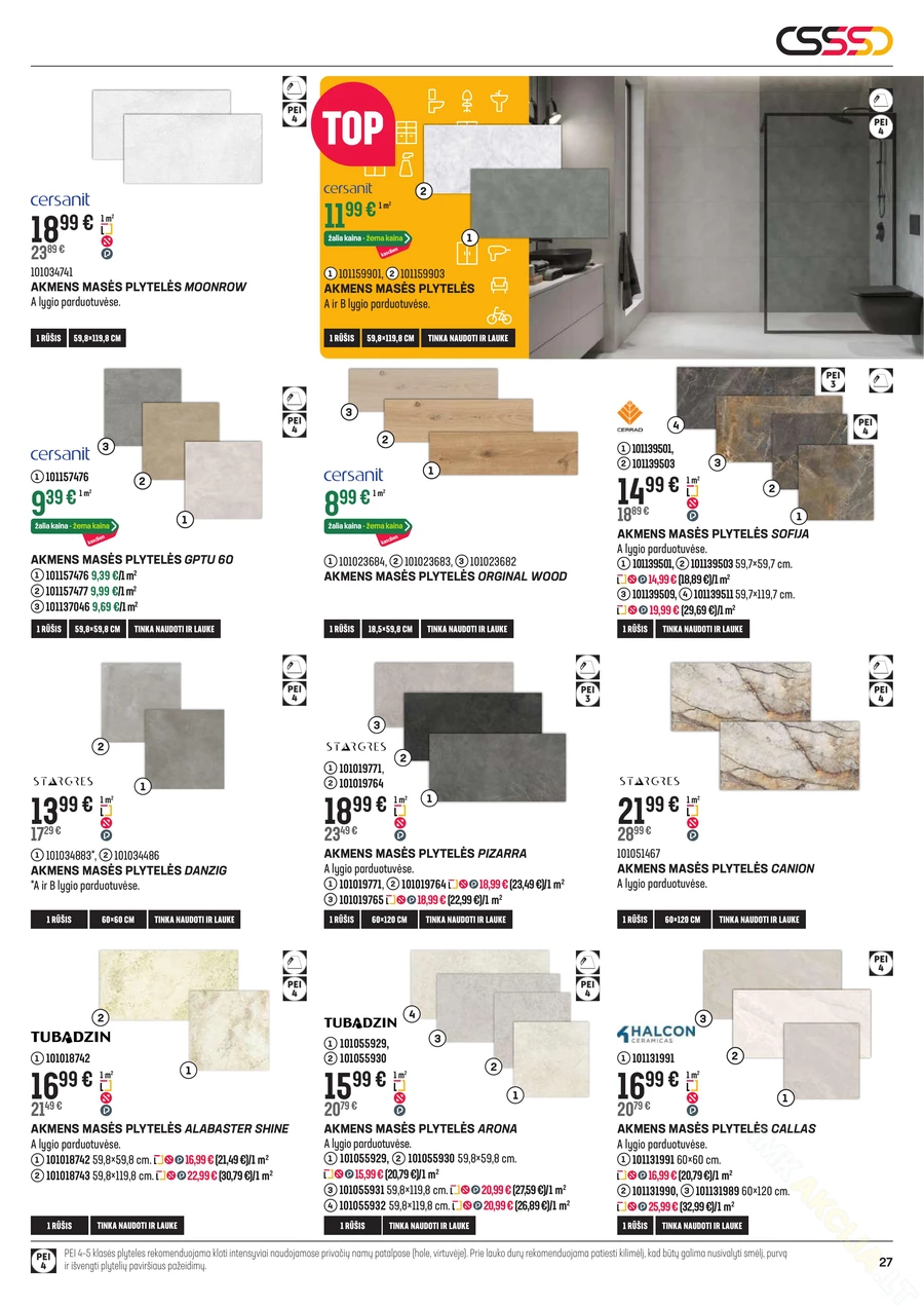 SENUKAI akcijų leidinys Nr. 13 puslapis 27