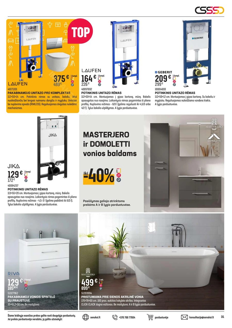 SENUKAI akcijų leidinys Nr. 13 puslapis 31