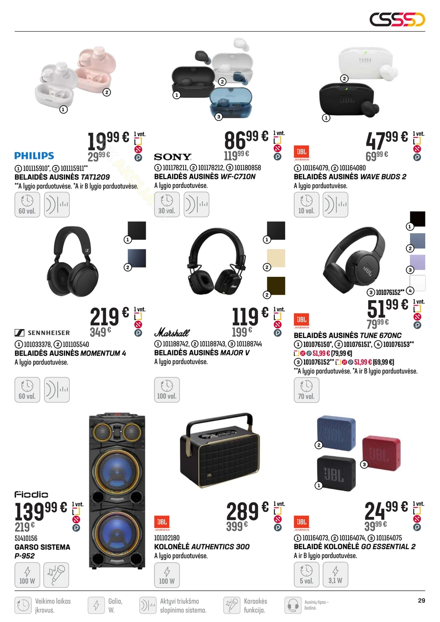SENUKAI akcijų leidinys Nr. 20 puslapis 29