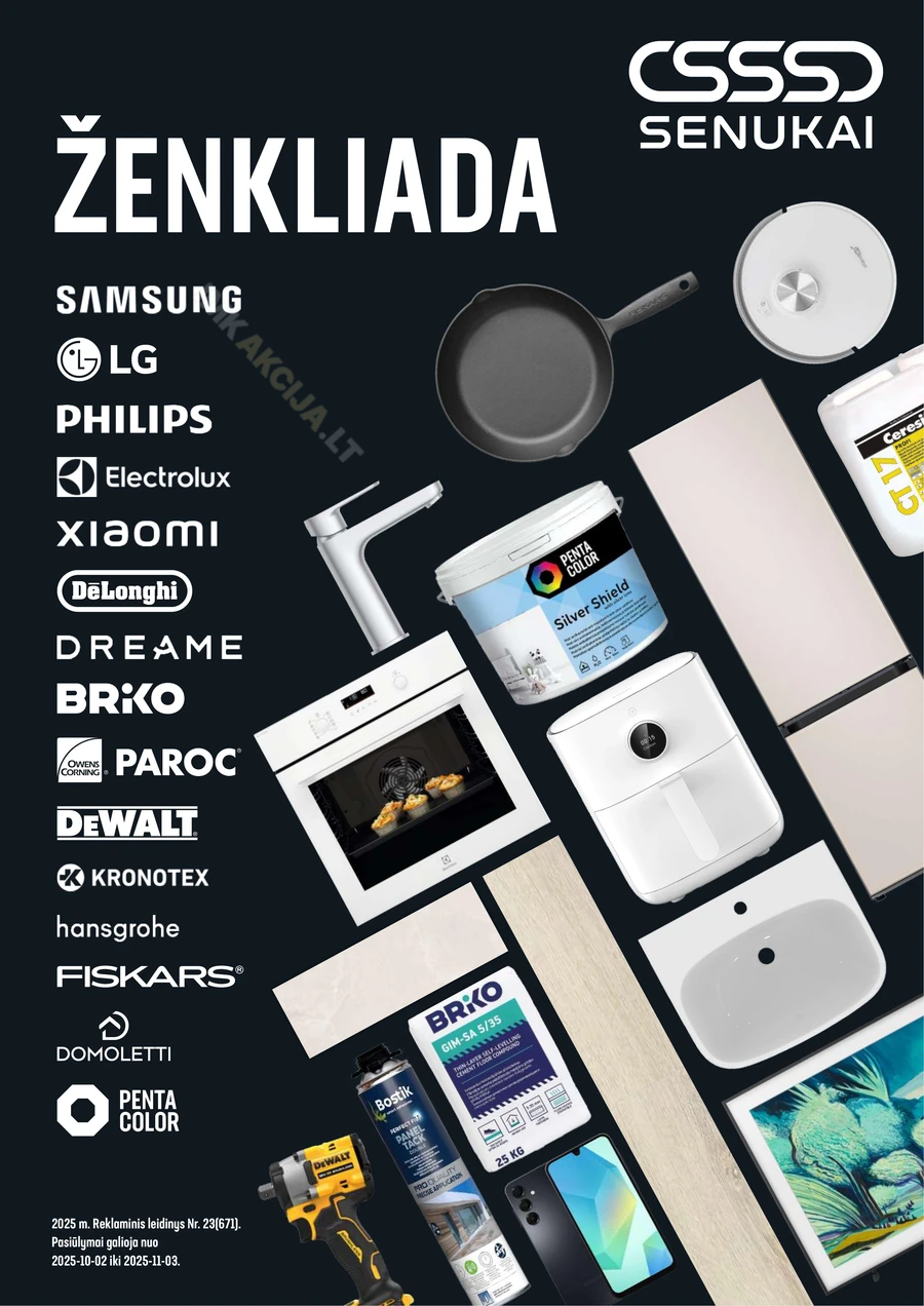 SENUKAI akcijų leidinys Nr. 23 puslapis 1