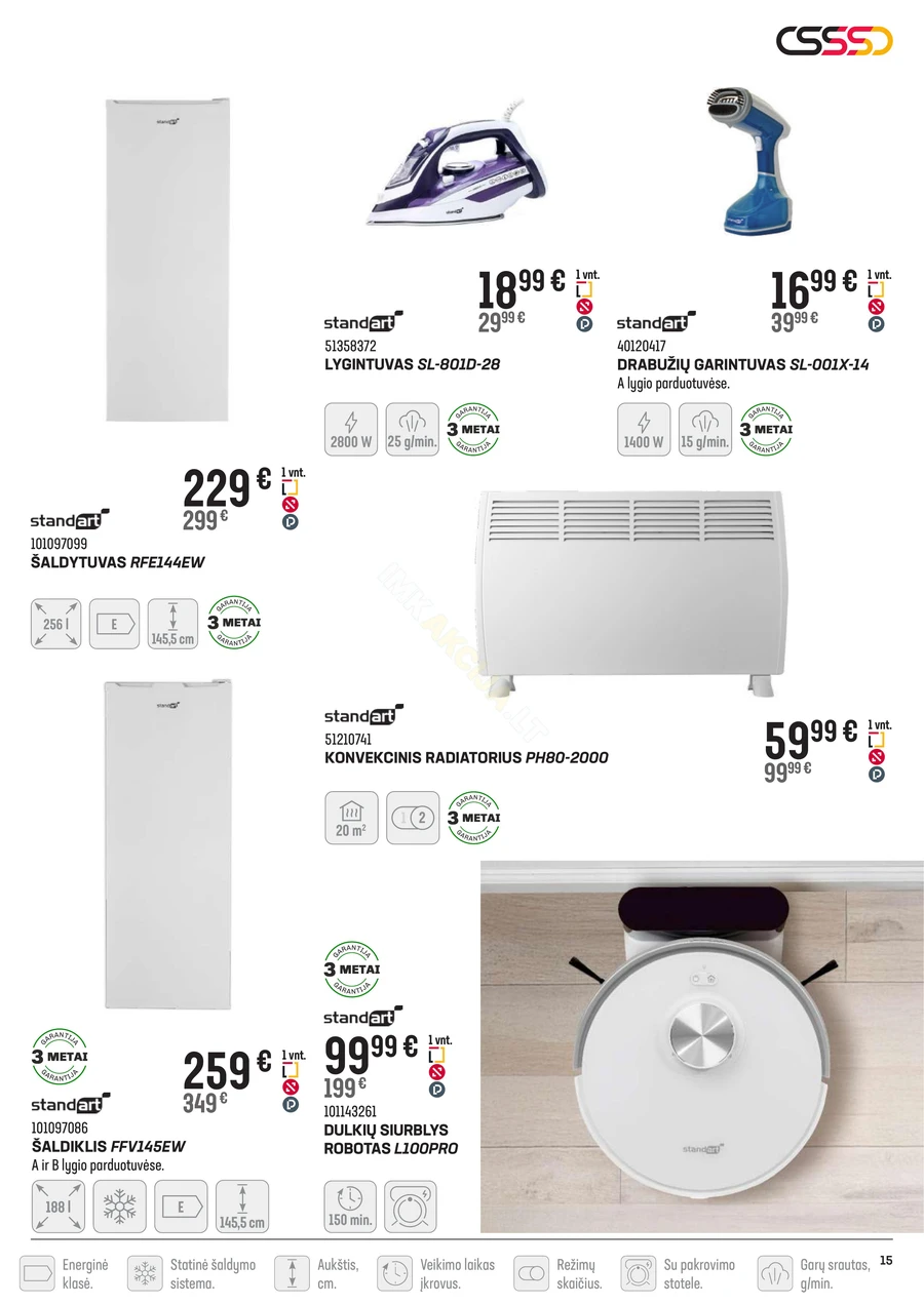 SENUKAI akcijų leidinys Nr. 23 puslapis 15