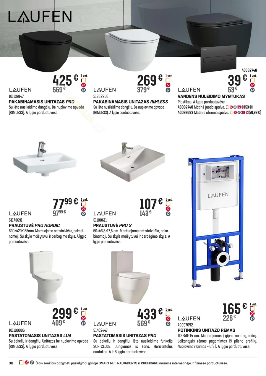 SENUKAI akcijų leidinys Nr. 23 puslapis 38