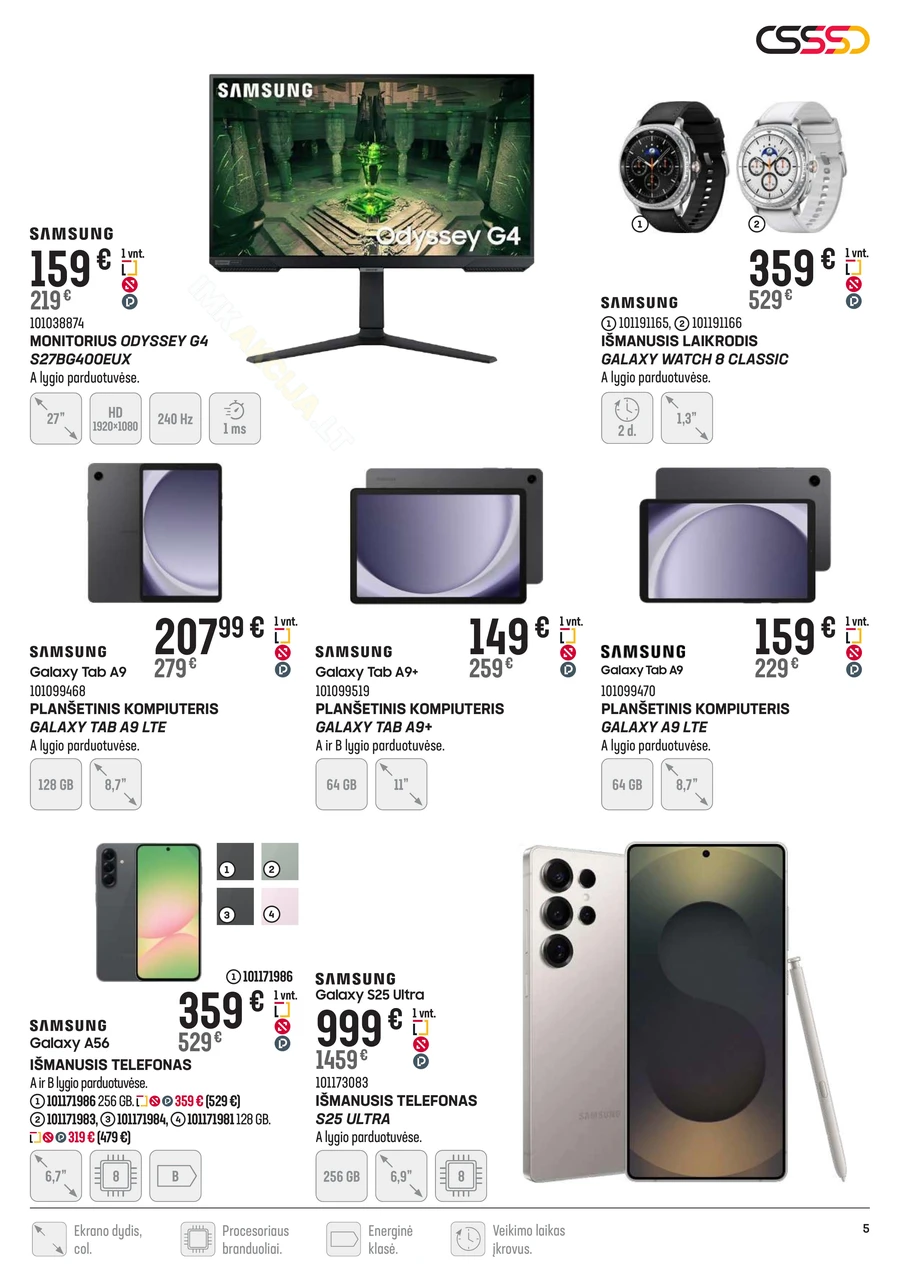 SENUKAI akcijų leidinys Nr. 23 puslapis 5