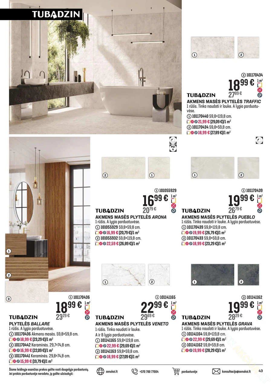 SENUKAI akcijų leidinys Nr. 23 puslapis 43