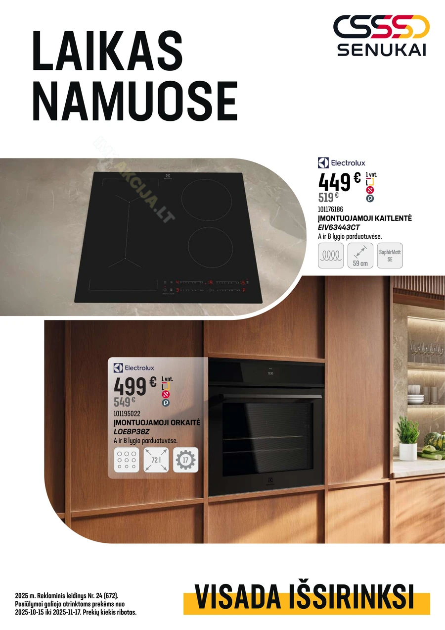 SENUKAI akcijų leidinys Nr. 24 puslapis 1