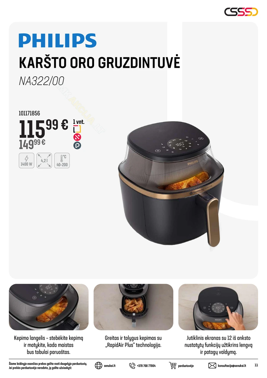 SENUKAI akcijų leidinys Nr. 24 puslapis 11